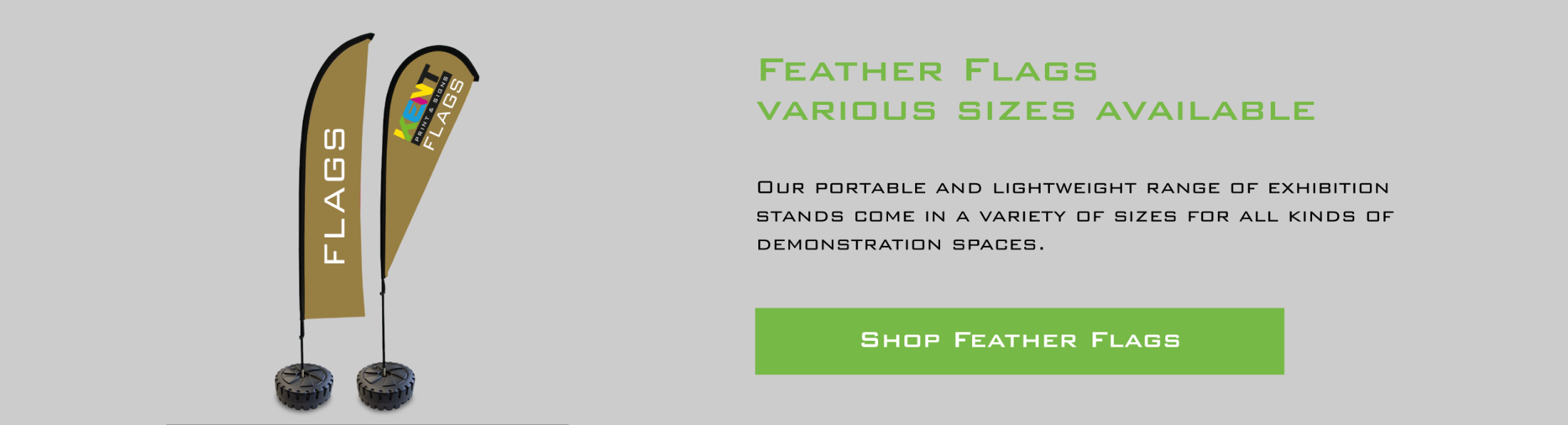 Feather Flags, Various sizes available