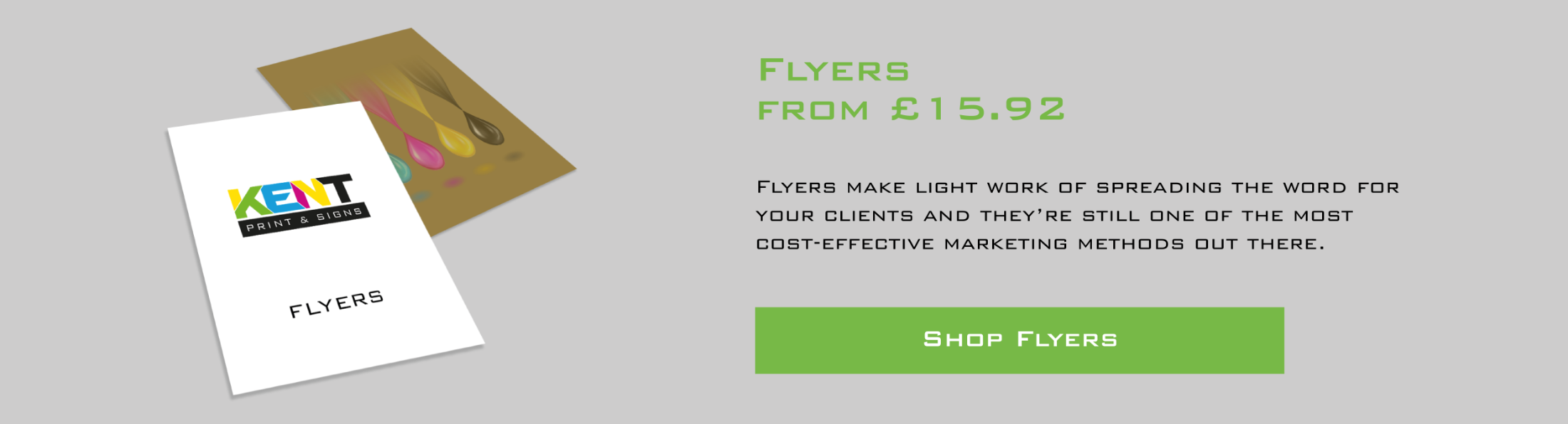 Flyers from £15.92!