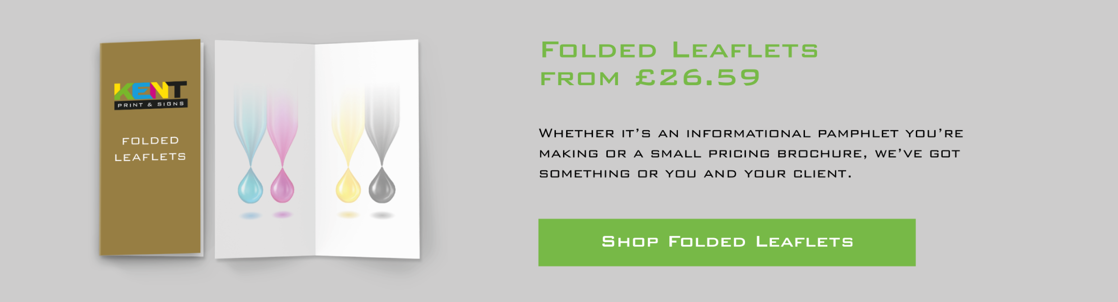 Folded Leaflets from £26.59