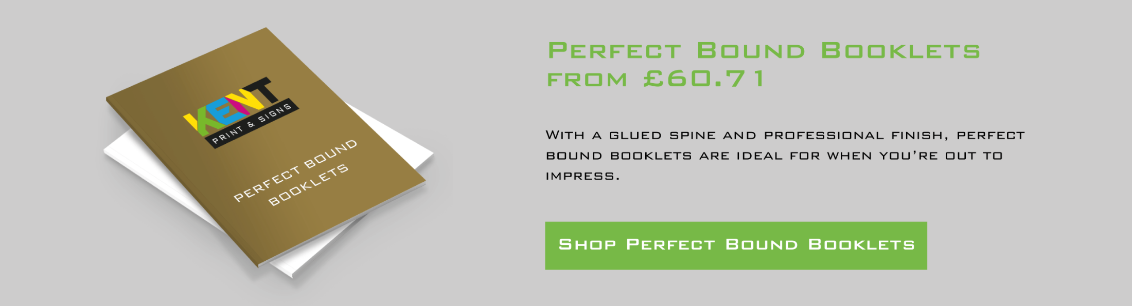 Perfect Bound Booklets from £26.59